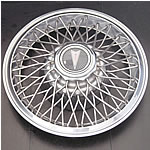 14" Pontiac hubcap, free shipping