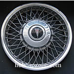 14" Pontiac hubcap, free shipping