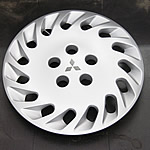 15" Mitsubishi hubcap, free shipping