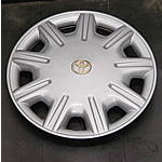 15" Toyota gold emblem hubcap, free shipping