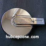 Chrome H3 center cap, free shipping