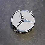 Mercedes Chrome center cap, free shipping