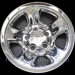 Set of 4 chrome wheel skins, free shipping