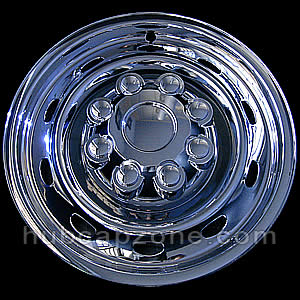 Set of 4 chrome wheel skins, free shipping
