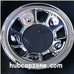 Set of 4 chrome wheel skins, free shipping