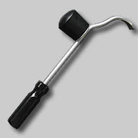 Hubcap Hammer (installs and removes)
