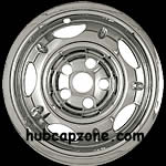 Set of 4 chrome wheel skins, free shipping