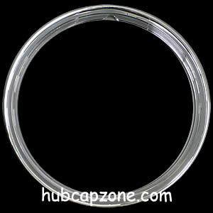 Stainless steel ribbed 15" trim ring, free shipping