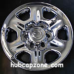 Set of 4 chrome wheel skins, free shipping