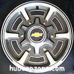Chevy truck hubcap