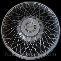 1983-1984 Chevy Celebrity wire spoke hubcap 13"