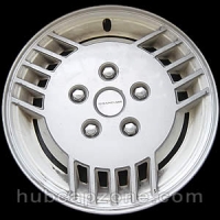 1987-1988 Pontiac Grand Am hubcap 14" silver/white