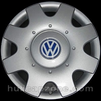 1998-2001 VW Beetle hubcap blue emblem #1c0601147dhrn