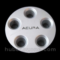 Acura NSX center cap, silver finish