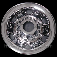 Chrome 16" 8 lug Chevy/GMC wheel skins, 2004-2011