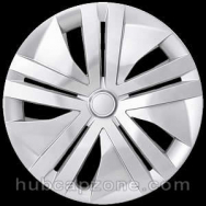 Silver replica 2018-2025 Nissan Leaf hubcap 16"