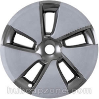 Silver/Black Replica 2017-2023 Tesla model 3 hubcaps 18"