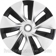 Silver/Black Replica 2018-2025 Tesla model 3 and model Y hubcaps 19"