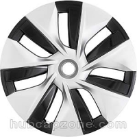 Silver/Black Replica 2018-2025 Tesla model 3 and model Y hubcaps 19"