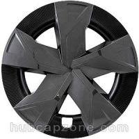 Charcoal/Black Replica 2023-2026 Toyota Prius hubcap 17" #42602-47320