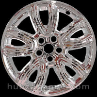 Chrome 18" Ford Explorer wheel skins, 2020-2023