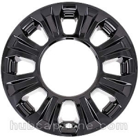 Black 18" Ford F-250, F-350 Superduty wheel skins, 2020-2022