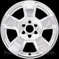 Chrome 20" Chevy Silverado, Tahoe wheel skins, 2014-2020