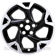 Chrome and black 17" Chevy Trax Wheel Skins 2024-2026