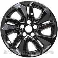 Black 17" Honda Accord wheel skins, 2018-2022