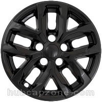 Black 17" Jeep Wrangler, Gladiator wheel skins, 2022-2025