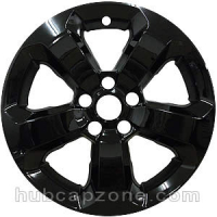 Black  17" Jeep Compass wheel skins, 2017-2021