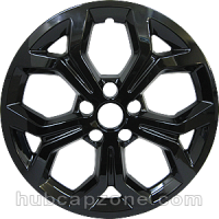 Black  17" Jeep Compass wheel skins, 2024-2025