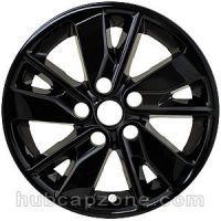 Set of 4 Black 16" Kia Optima wheel skins, 2016-2018