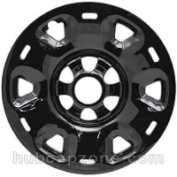 Black 17" Nissan Titan wheel skins, 2016-2024