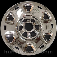 Chrome 17" Nissan Titan wheel skins, 2016-2024