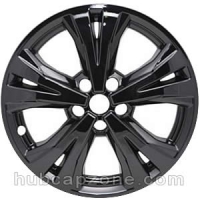 Black 18" Nissan Rogue wheel skins, 2017-2020
