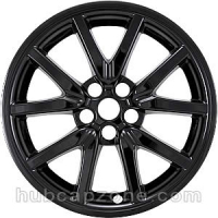 Black 2017-2023 Tesla model 3 wheel skins 18" | imp527blk