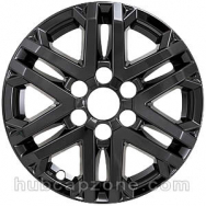 Black 18" Toyota Tundra, Sequoia wheel skins, 2022-2026 | imp505blk