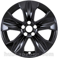 Black 18" Toyota Highlander wheel skins, 2020-2025 | imp525blk