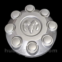 Silver 2003-2013 Dodge Ram 2500/3500 SRW center cap.
