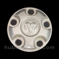 Silver 2005-2011 Dodge Dakota center cap.