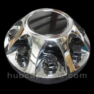 Replica 2008-2010 Chevy/GMC 3500 chrome front wheel center cap for dually rear wheel trucks