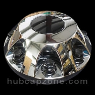 Replica 2011-2024 Chevy/GMC 3500 chrome front wheel center cap for dually rear wheel trucks