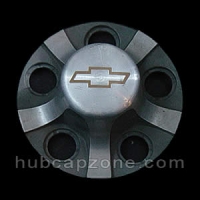 Brushed aluminum 1998-2003 Chevy center cap