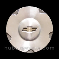 Brushed aluminum 2002-2006 Chevy Trailblazer center cap