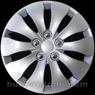 Set of 4 16" silver hubcaps.