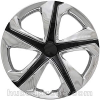 Set of 4 16" chrome hubcaps.