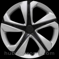 Set of 4 16" silver hubcaps.