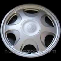 1992-2000 Toyota Corolla silver hubcap 14" #26600985