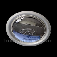 Silver/Chrome 1990-1992 Infiniti Q45 center cap.